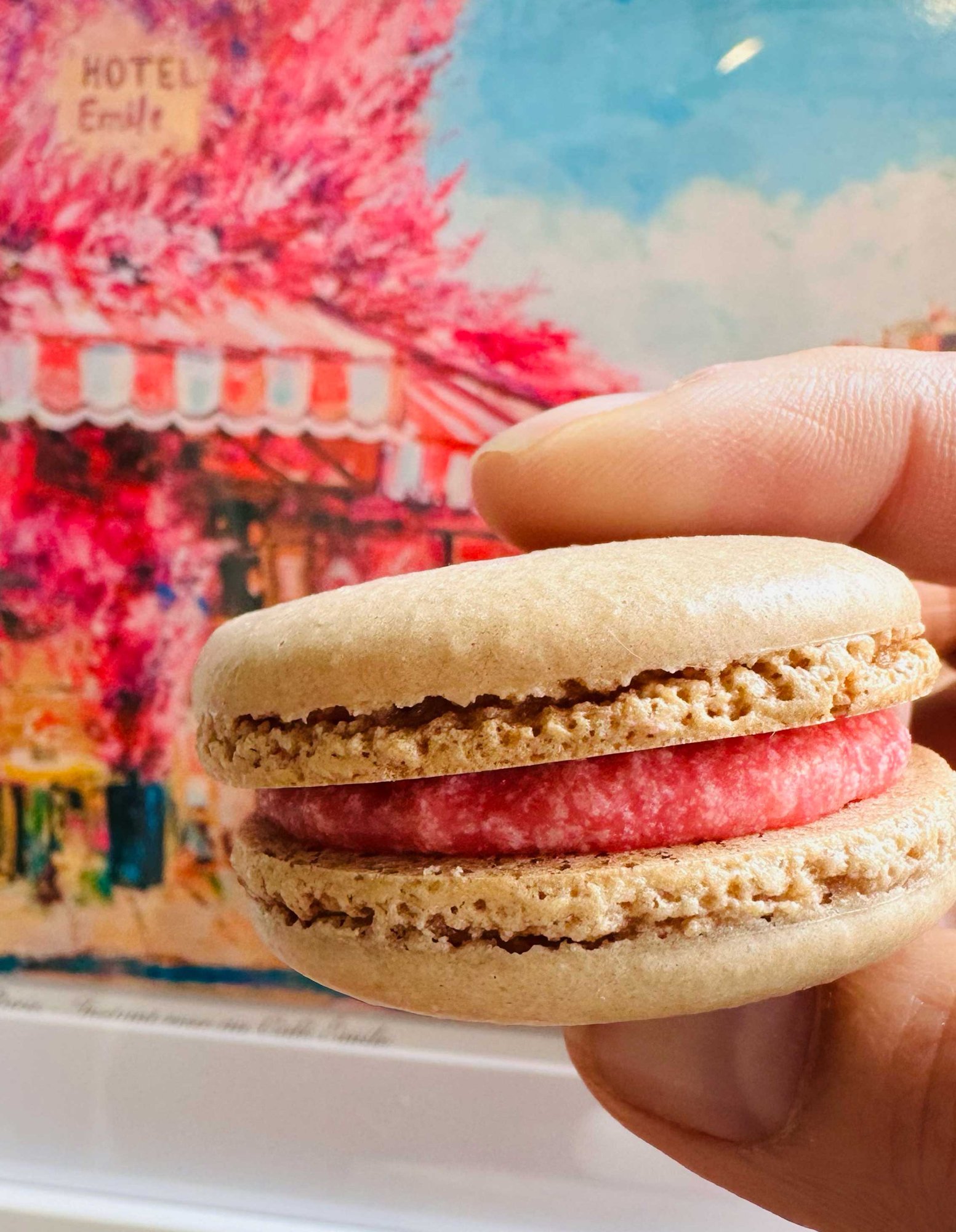 Chase's handcrafted macarons